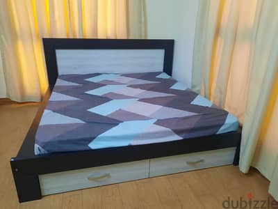 Bed with mattress for sale