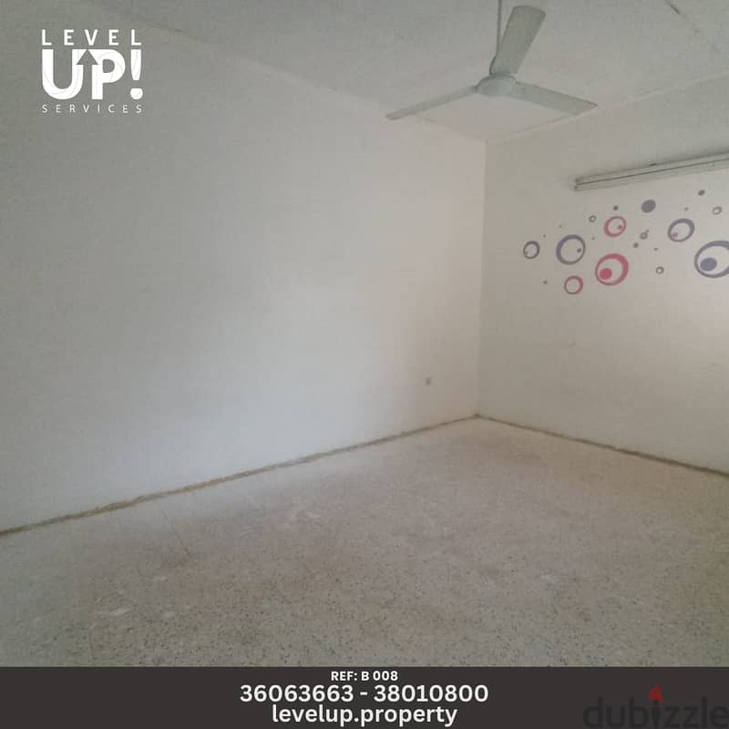 GOOD FLAT FOR RENT IN MUHARRAQ REF B 008 4