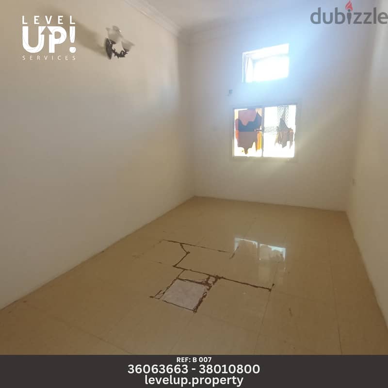 GOOD FLAT FOR RENT IN MUHARRAQ REF B 007 2