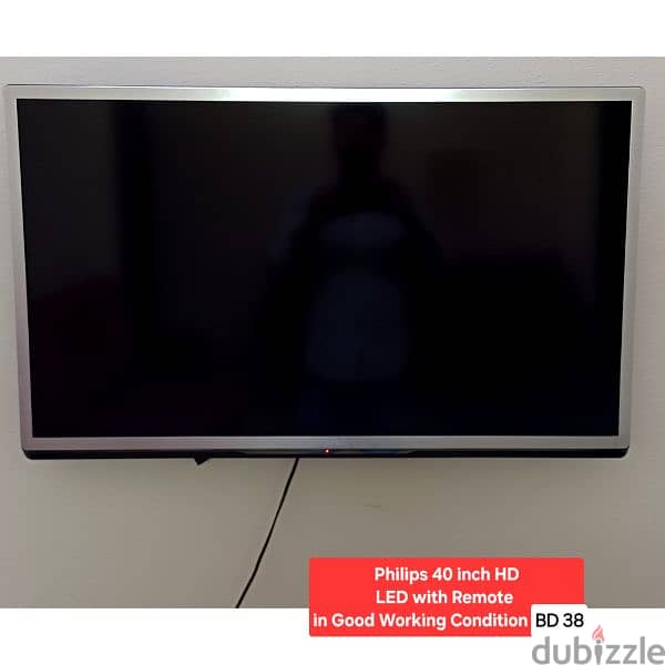 Sharp 43 inch smart roku tv and other items for sale with Delivery 4