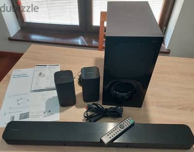 Sony 5.1 sound bar and subwoofer 400W HT-S20R