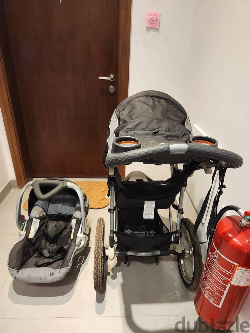 Used Baby Trend Expedition Jogger Stroller 6