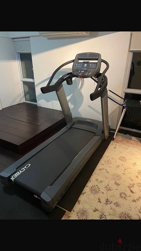 cybex brand life fitness treadmill  & life fitness  upright bike 0