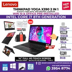 LENOVO i7 8th Gen 16GB Ram 512GB SSD 14” FHD TOUCH YOGA Tablet +Laptop 0