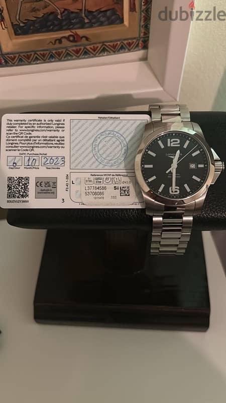 longines watch used like new for sale 1