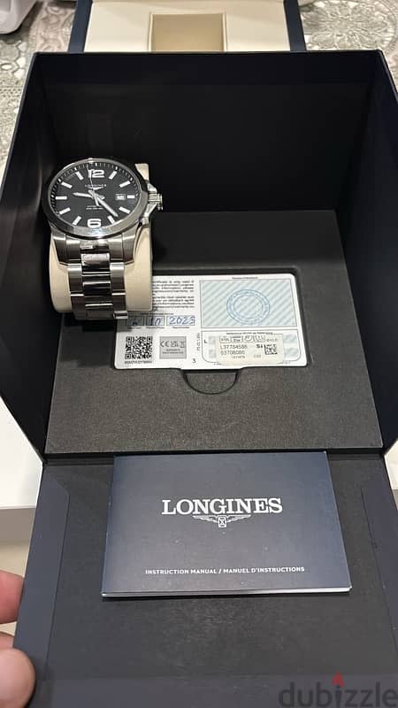 longines watch used like new for sale 3