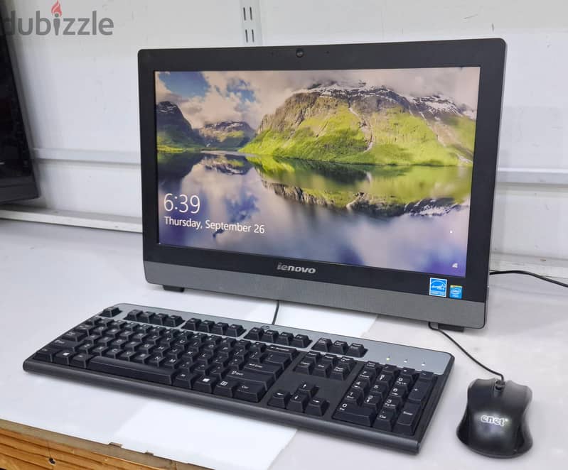 LENOVO All In One Computer 20" Display 8GB RAM 512GB SSD Ready to Use 1