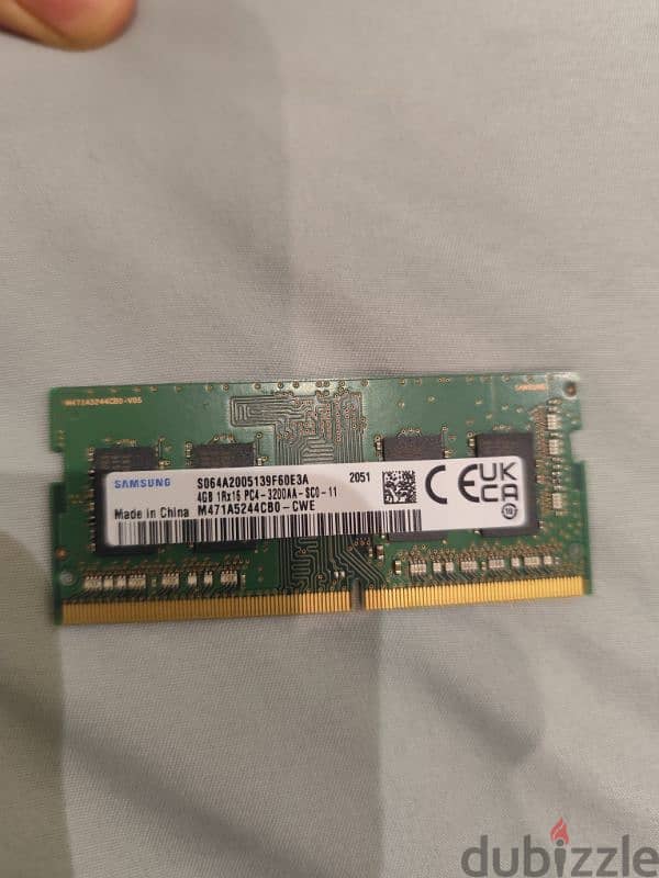 Ram for sale 4GB DDR4 3200 (Laptop) 0