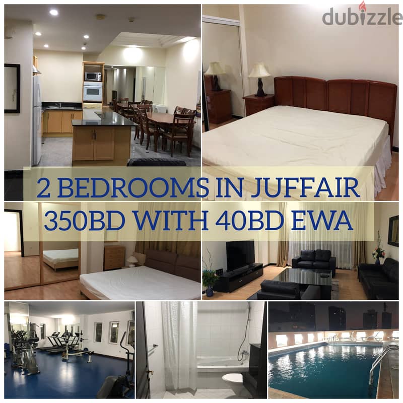 Fully furnished 2BHK for rent in Juffair 0