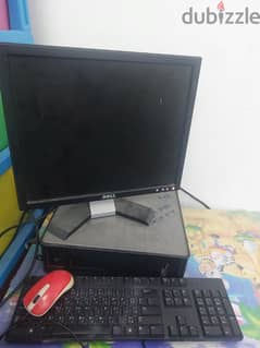 dell PC + monitor 0