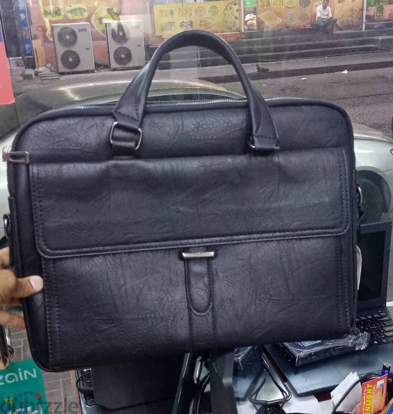 Pure Leather Laptop and Office Bag 1