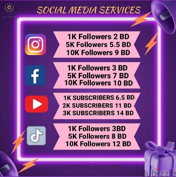 Buyy Instagram Followerrss Tiktok Followerrs YouTube Subscriberrs 0