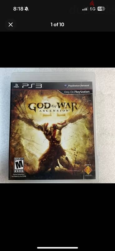 sony3 games:Dead Island + god of war / bulk sell 1