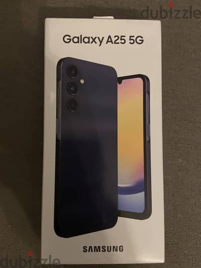 Samsung A25 Blue Black  128gb- unopened