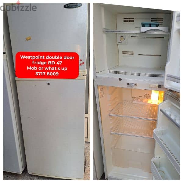 LG single door fridge and other household items for sale 12