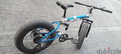 Fat tire bicycle for sale size 24" 0