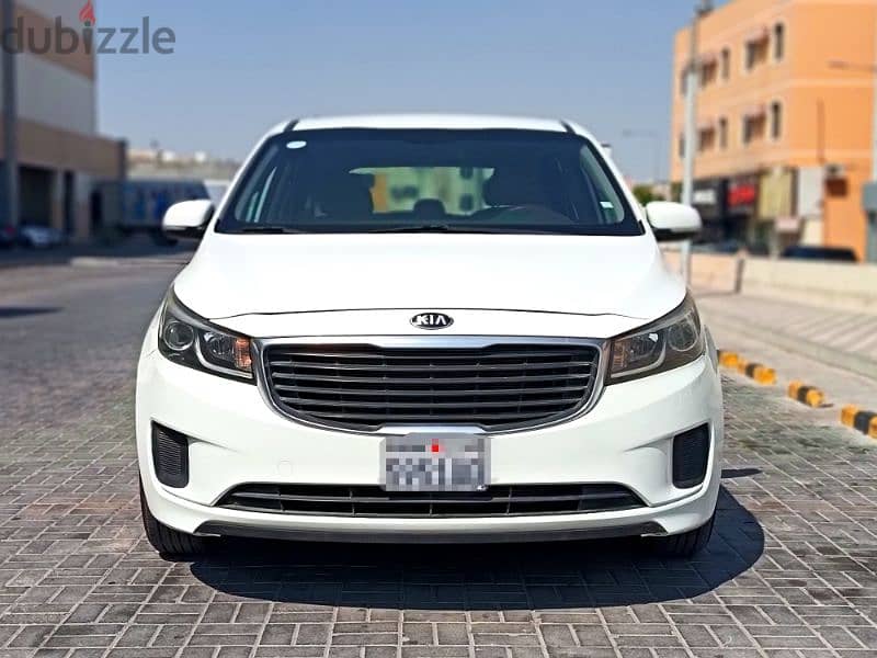 Kia Carnival 2016 V6 3.3L Single Owner 8 Seater SUV Type Car For Sale 0