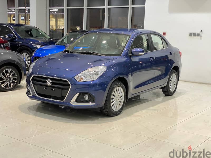 Suzuki Dzire 2024 blue 1