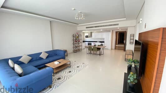 Beautifully furnished 2 bedroom flat + Good view