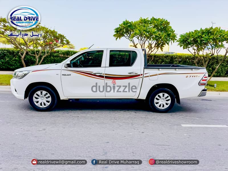 TOYOTA HILUX 2.7L DOUBLE CABIN -2020 -2.7L 108000km 1