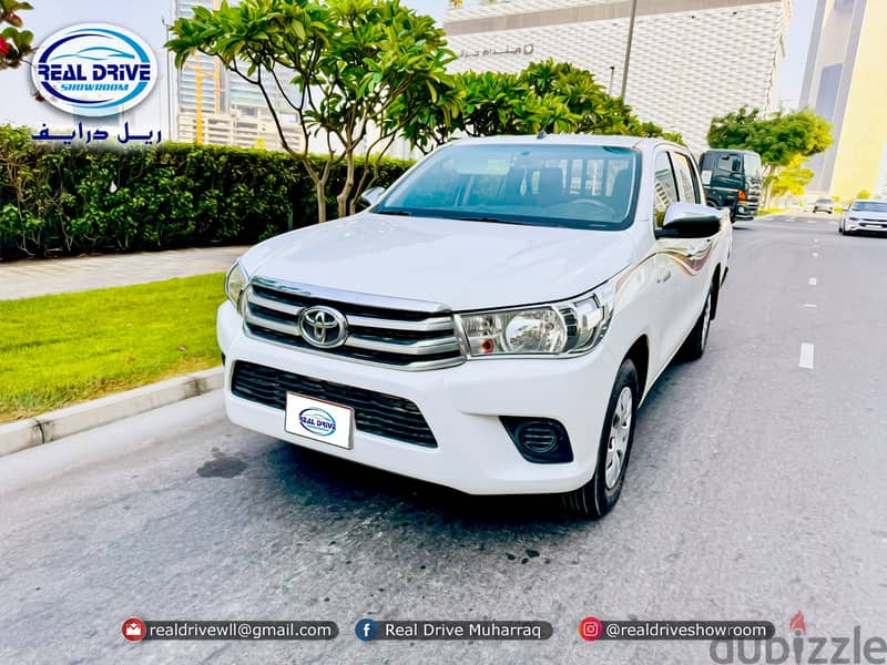 TOYOTA HILUX 2.7L DOUBLE CABIN -2020 -2.7L 108000km 4