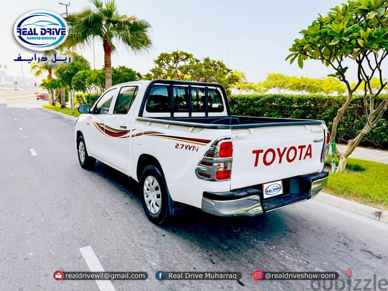 TOYOTA HILUX 2.7L DOUBLE CABIN -2020 -2.7L 108000km 7