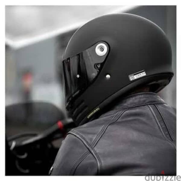 new shoei glamster matt black 3