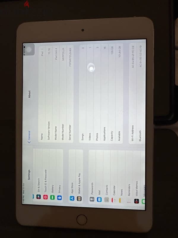 Apple iPad Mini 4 128GB 0