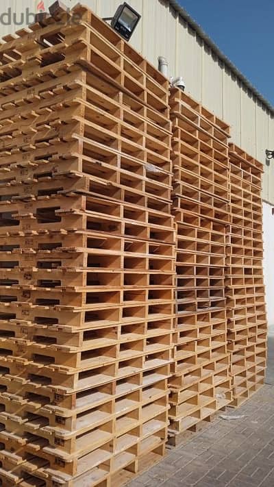 used wooden pallet