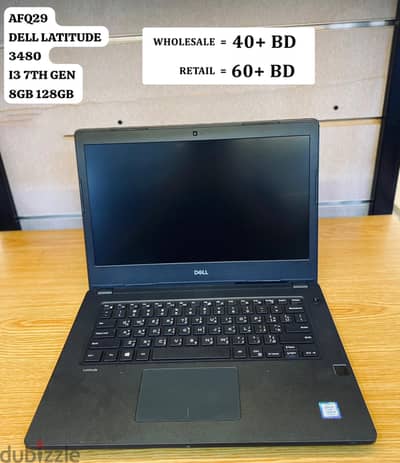 dell latitude i3 7th generation 8gb ram 128 gb internal storage