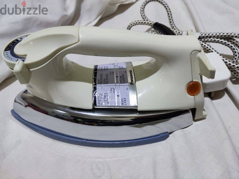 Panasonic Dry iron, heavy Duty Made in Malaysia 1