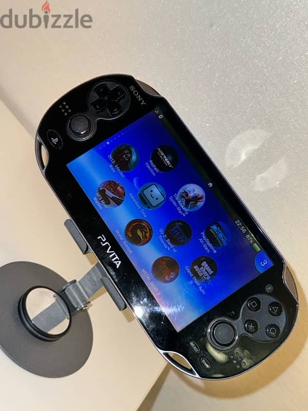 sony psvita 1000 oled model 64gb memory, 30 games 2