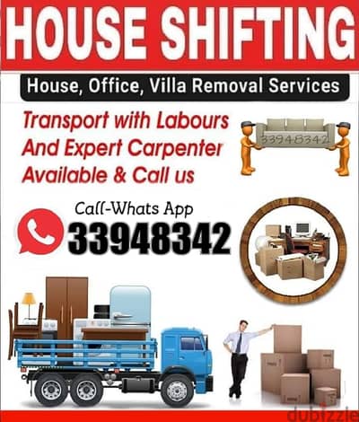 House Shifting removal Furniture Carpentr All Bahrain 33948342