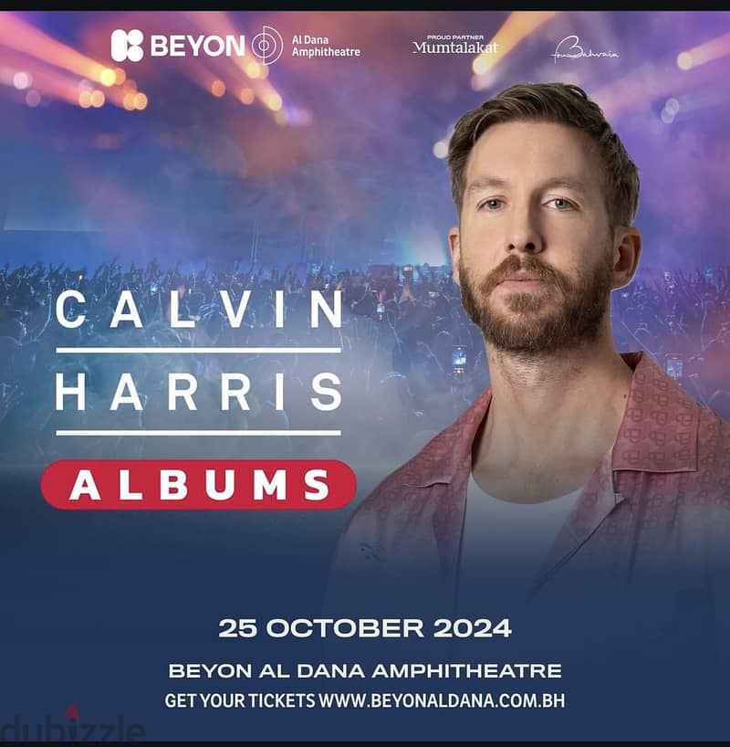 Calvin Harris GOLDEN CIRCLE TICKETS 0