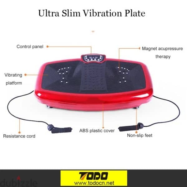 Vibration Plate Exercise Machine Full Body Workout Vibration Fitnes 0