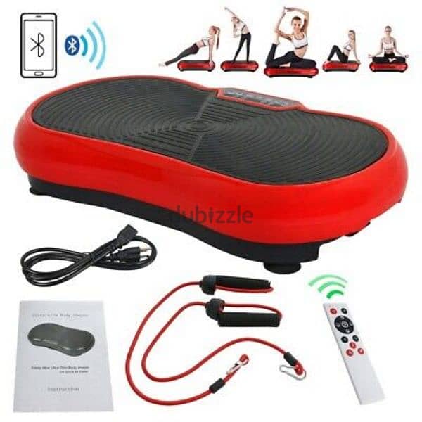 Vibration Plate Exercise Machine Full Body Workout Vibration Fitnes 2