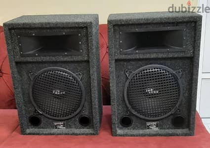 Gemini Rhino PA DJ SPEAKER PAIR OF LARGE FOR SALE