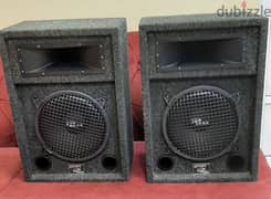 GEMINI RHINO  PA DJ SPEAKER PAIR OF FOR SALE 0