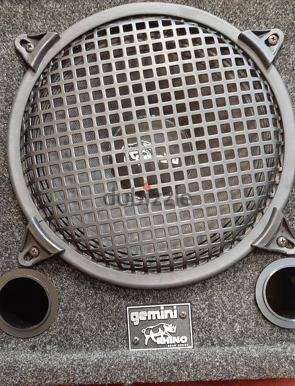 GEMINI RHINO  PA DJ SPEAKER PAIR OF FOR SALE 1