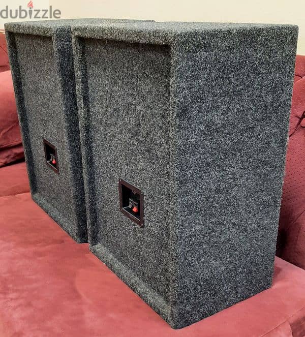 GEMINI RHINO  PA DJ SPEAKER PAIR OF FOR SALE 2