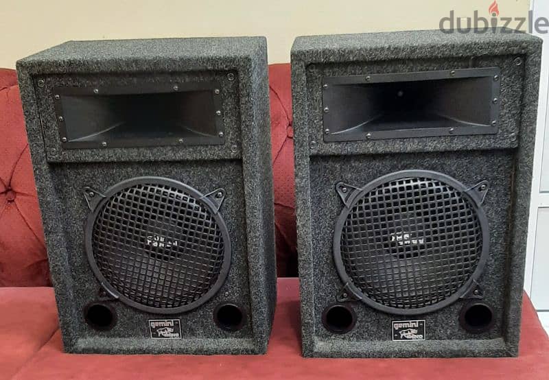 GEMINI RHINO  PA DJ SPEAKER PAIR OF FOR SALE 16