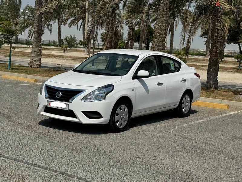 Nissan Sunny 2024 white 1