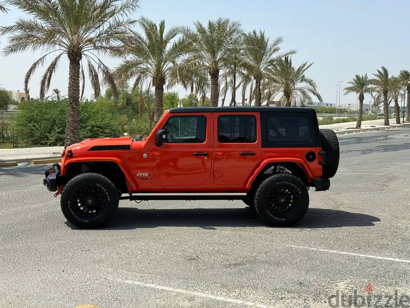 Jeep Wrangler sport 2020 orange 2