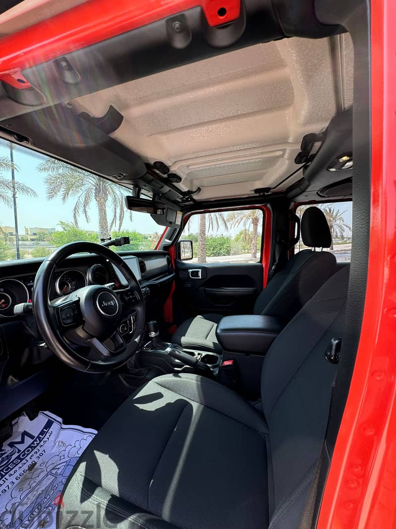 Jeep Wrangler sport 2020 orange 3