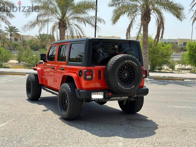 Jeep Wrangler sport 2020 orange 5