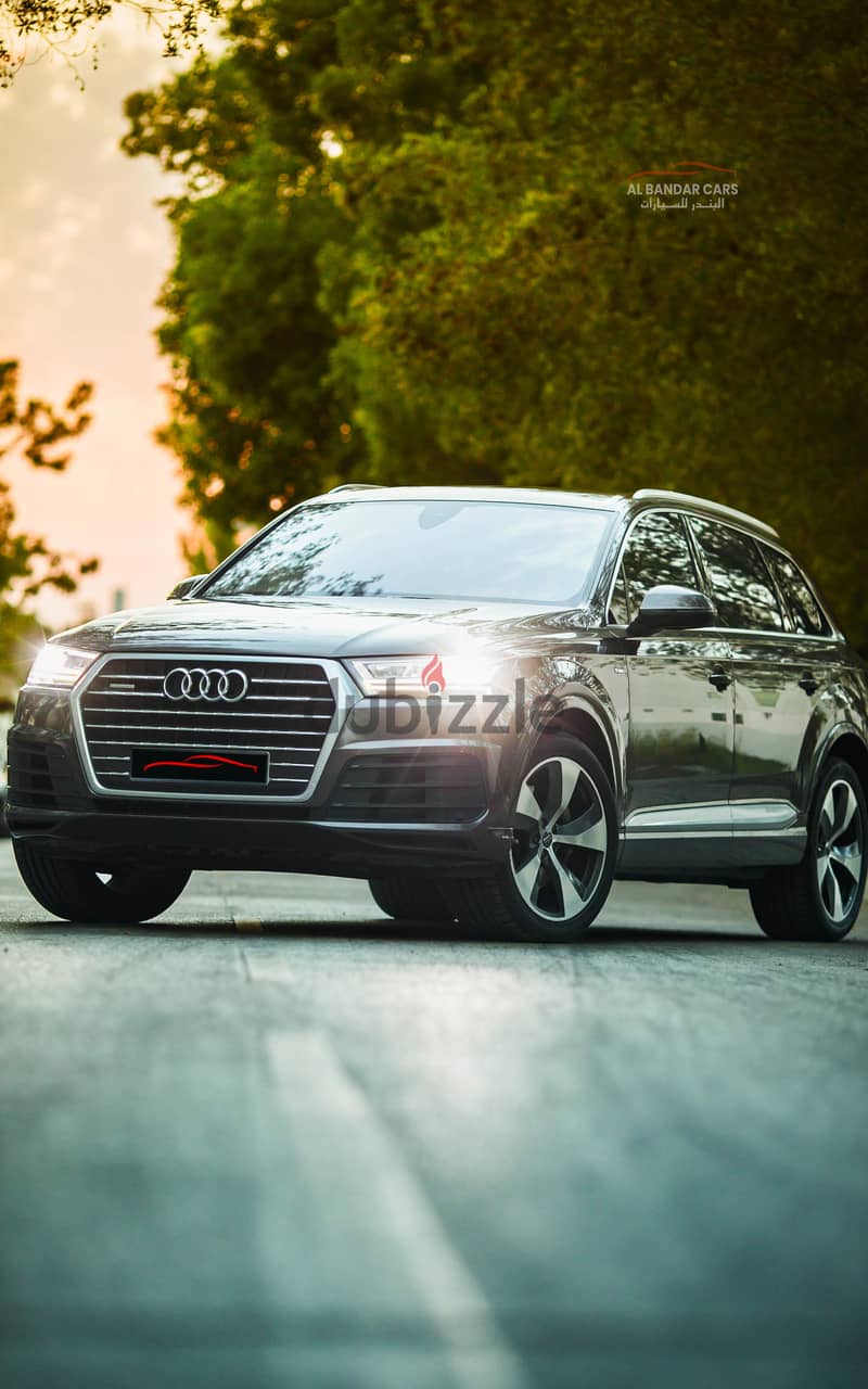 Audi Q7 2016 Excellent Condition Brown 8