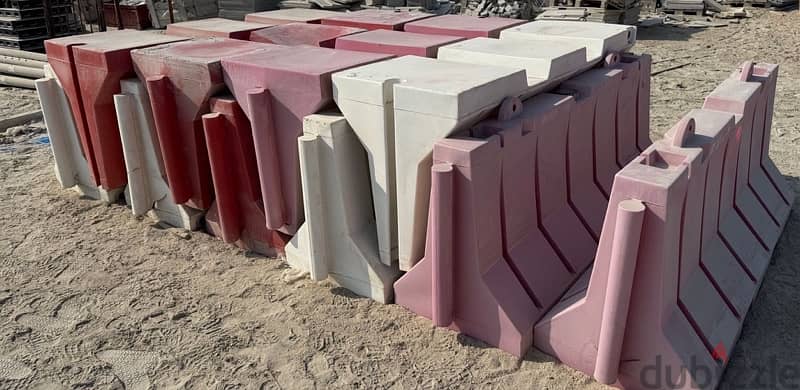 plastic and concrete barriers for sale 1