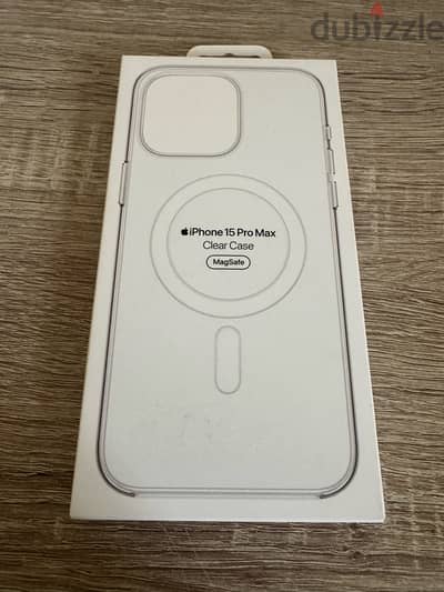 Iphone 15 pro max original clear case