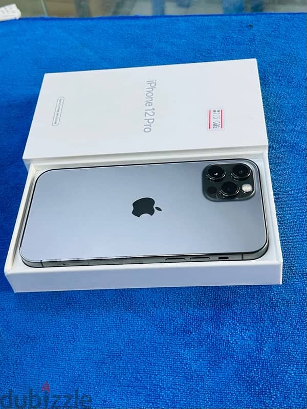 iPhone 12 Pro Graphite 128 GB only 1  months full warranty form Apple 1