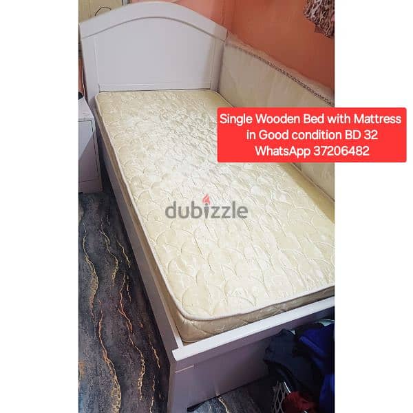 Variety of bed with Mattress in good condition for sale with Delivery 5